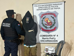 Sorprendió a un ladrón dentro de su taller, lo persiguió y la Policía logró detenerlo a pocas cuadras