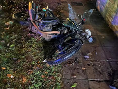 Motociclista fallece tras sufrir una caída sobre la avenida Perimetral