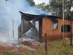 Tragedia en Itapúa: niño de 10 años fallece en incendio de una vivienda en San Rafael del Paraná