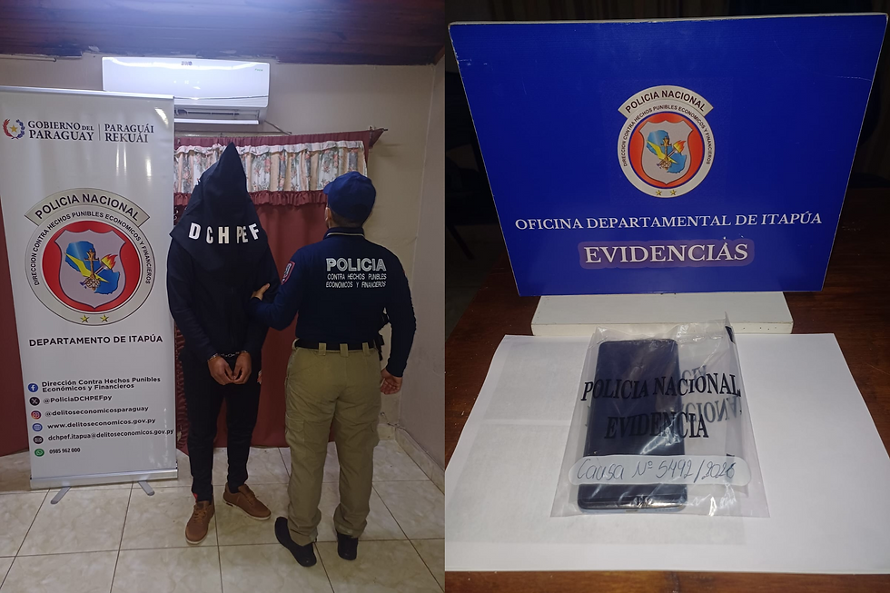 Detienen en Capitán Miranda a un hombre con orden de captura por presunta estafa