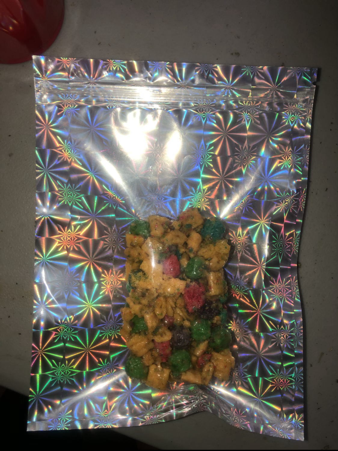 crunch infused thc cereal treat