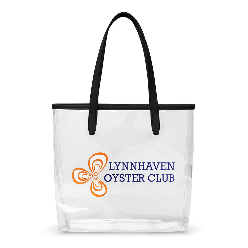 Clear tote bag