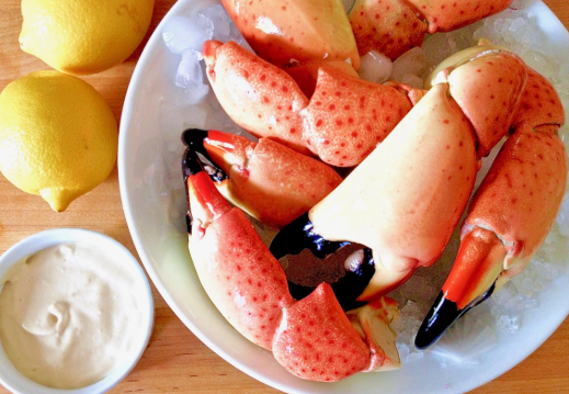 Claws are sold by size, generally in four sizes: medium, large, jumbo, and colossal. It would seem there is no such thing as a small stone crab claw!