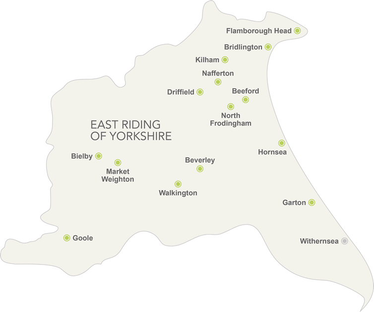 East Riding Map