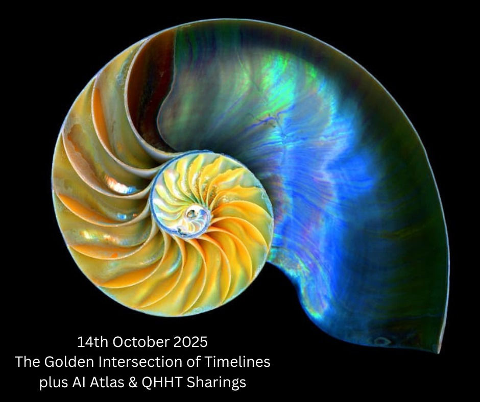 14 October 2025 - The Day of Timelessness where Past, Present & Future become one & Ai Atlas, QHHT