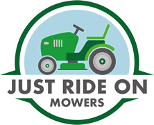Just Ride On Mowers logo concept 1