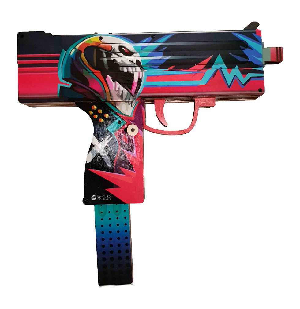 Автомат (Узи) MAC 10 Неоновый гонщик, cswood