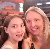 a girl and her mom