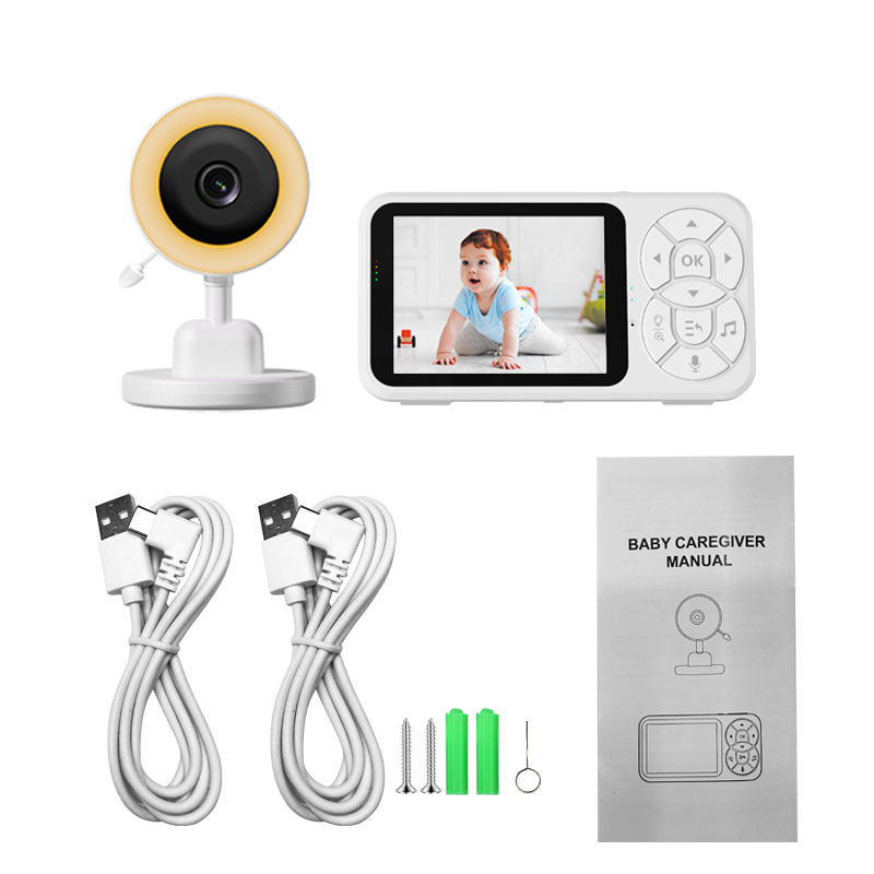 Thumbnail: DANMINI new 3.5 "RGB night light baby monitor with night vision temperature dete