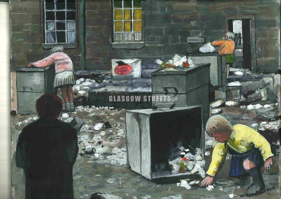 Playing with Bins - Gorbals (Midge Rakers)