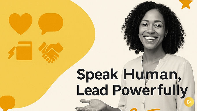 How to Speak Like a Leader (Without Sounding Like a Robot)