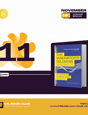 The Innovator’s Dilemma