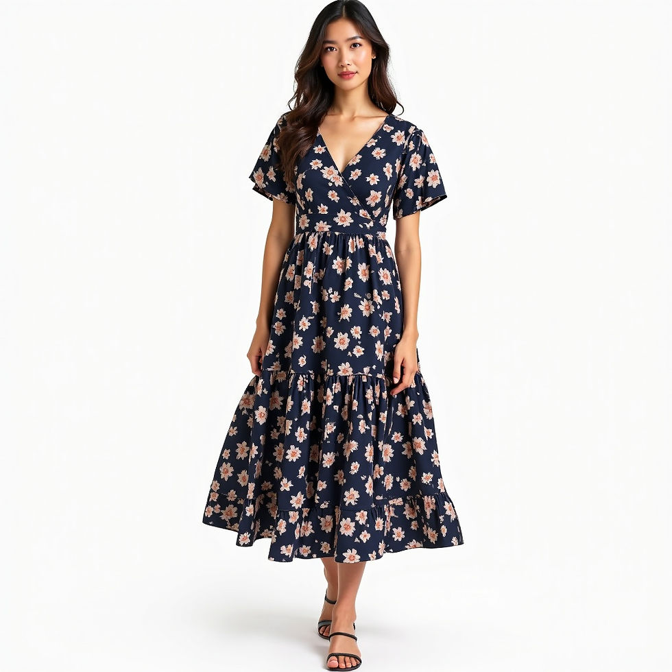 Floral Midi Dress