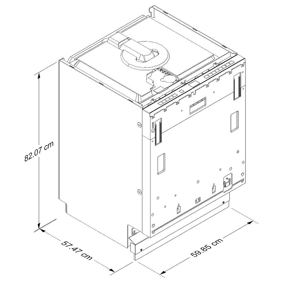 Miniatura: Lavavajillas 60cm KDTF324PPA KitchenAid panelable