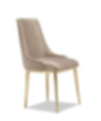 tiran chaise gold