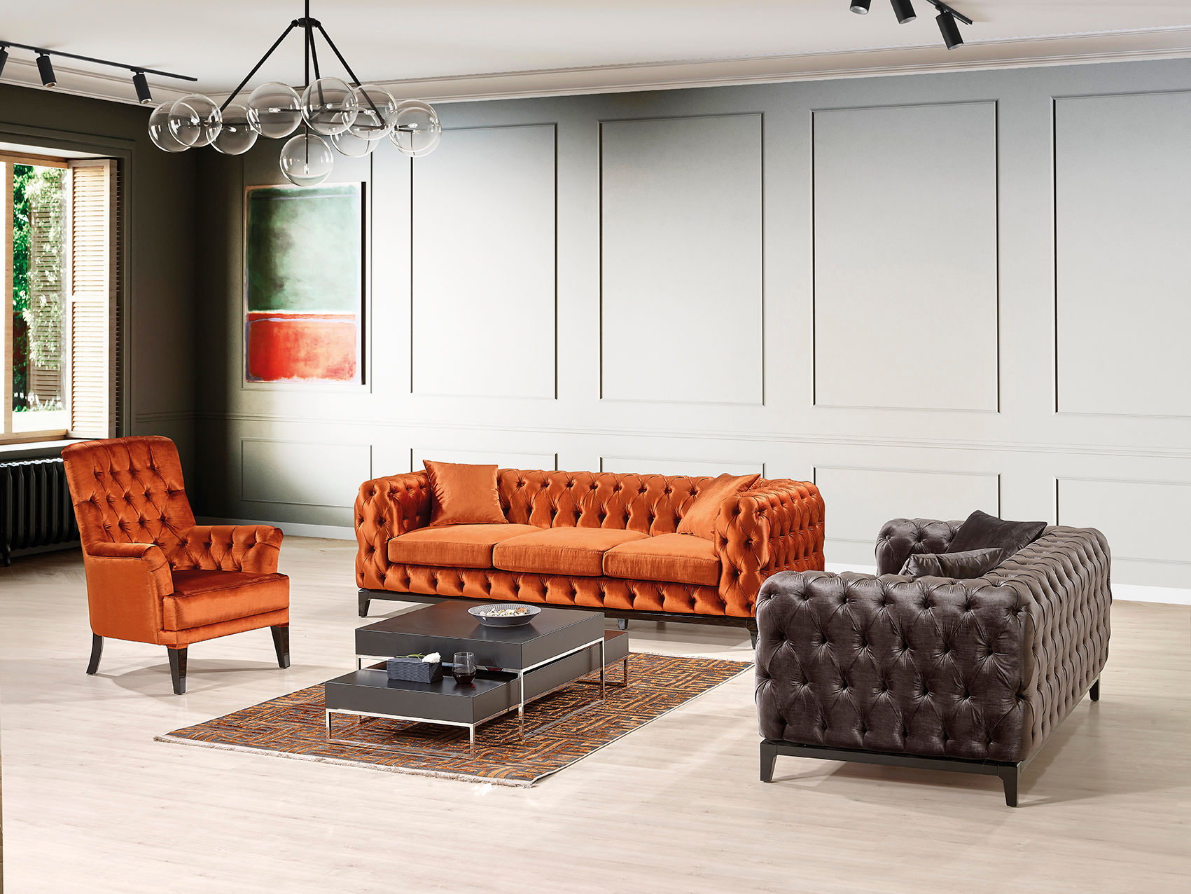 nova salon 3+2+fauteuil