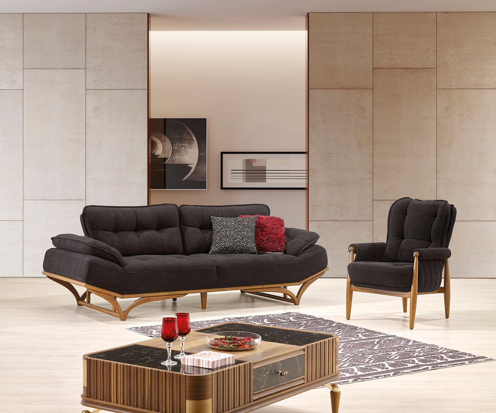 kelebek salon 3+2+fauteuil