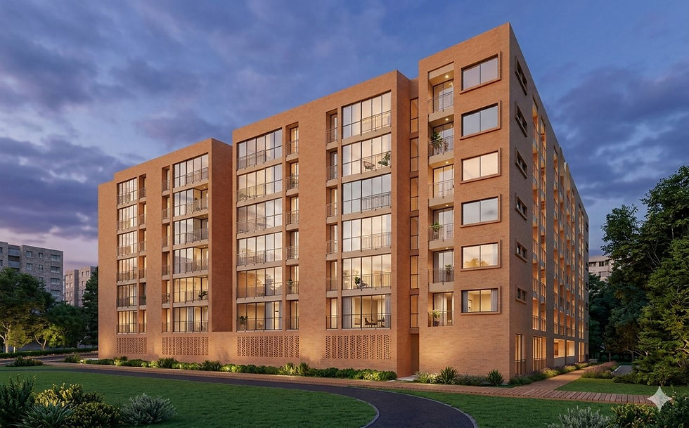 Render. Representación gráfica de referencia que puede variar conla percepción y construcción final del proyecto.