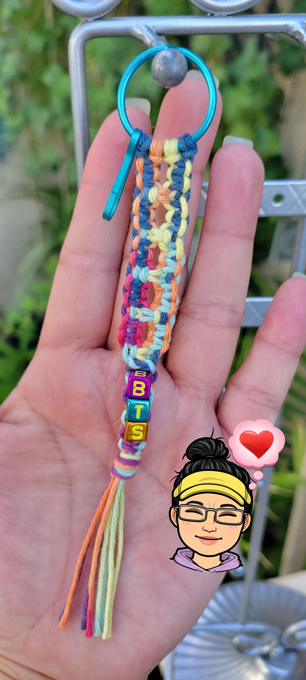 Thumbnail: BTS IDOL Mini Macrame Keyring