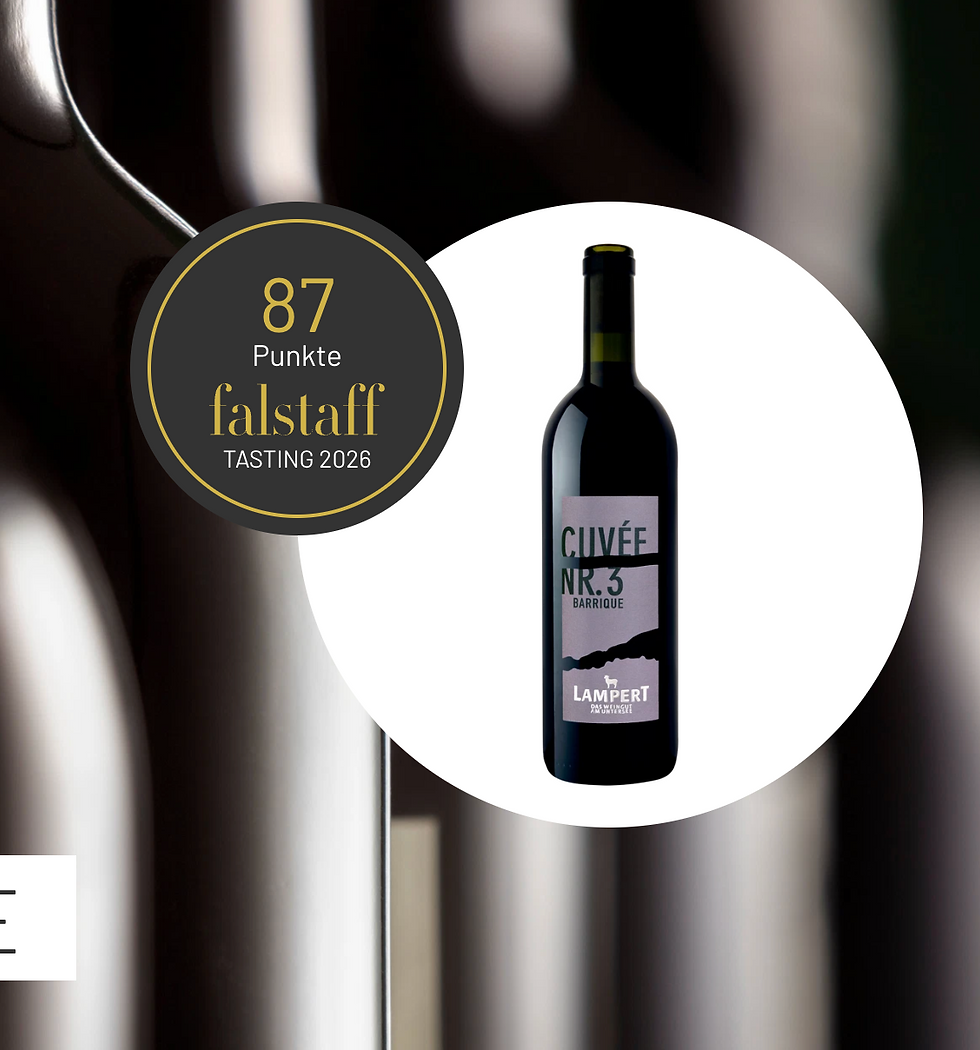 Ausgezeichneter Cuvée Barrique aus der Schweiz vom Untersee Thurgau mit 87 Falstaff Punkten