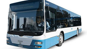 Weiss blauer VBZ Bus