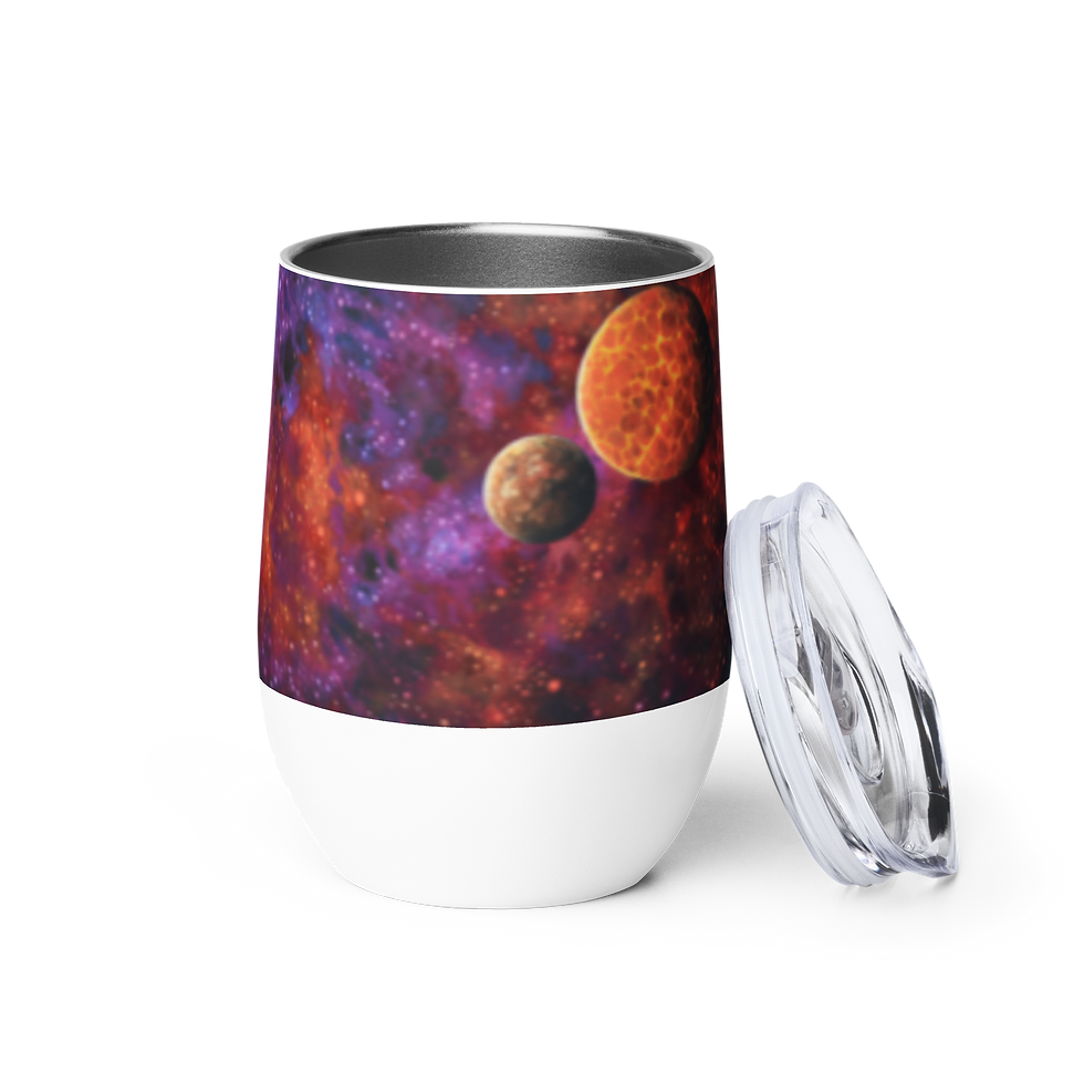 Thumbnail: "Spatial Anomaly" Wine Tumbler