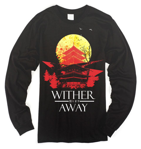 Wither Away - Pagoda T-Shirt Merchandise Design