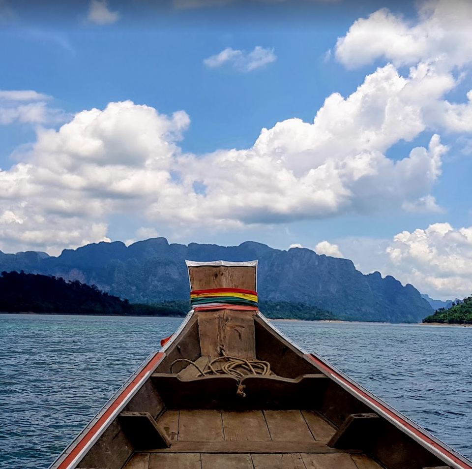 Boot in der Andamansee Thailand