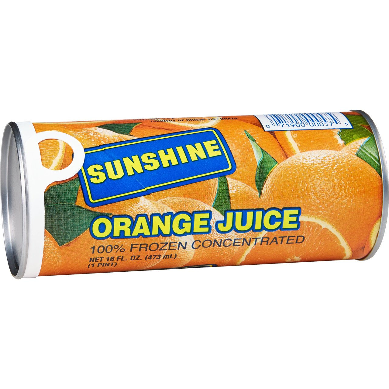 Sunshine Frozen Concentrate Orange Juice (1) @ 16 oz.)