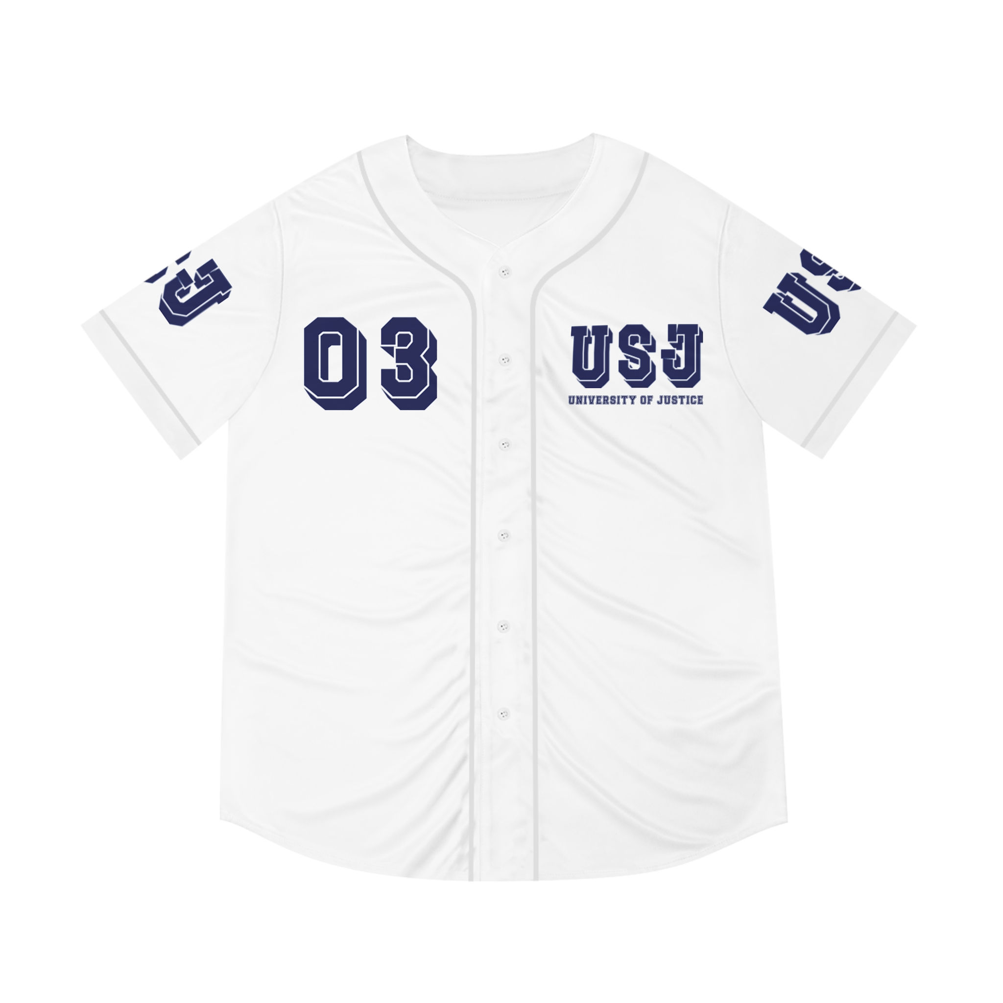 USJ Men's Baseball Jersey Number 03