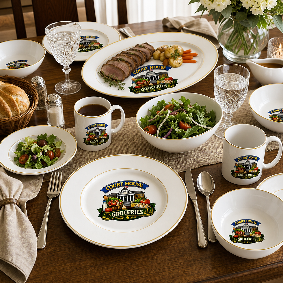 Thumbnail: Court House Groceries Plates