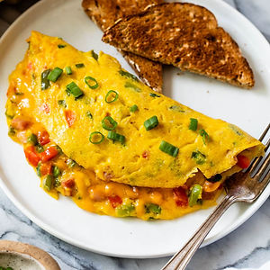 4. The "Judge's Omelet" - Omelet with Two Toasts