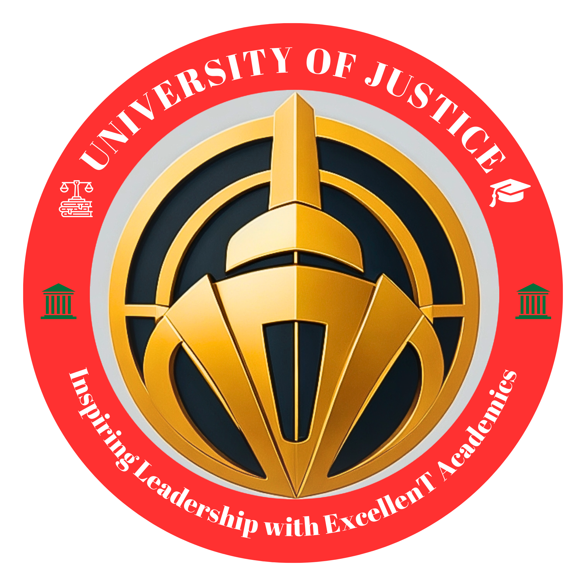 Justice University logo