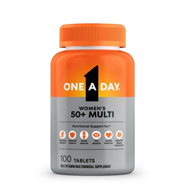 One A Day Women's 50 Plus Advantage Multivitamin (100 ct.)