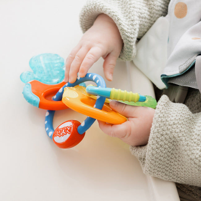 Thumbnail: Nuby IcyBite Teether Keys 3-for-2 Teethers