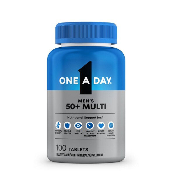 One A Day Men's 50 Plus Advantage Multivitamin (100 ct.)