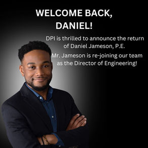 DPI welcomes back Daniel Jameson!