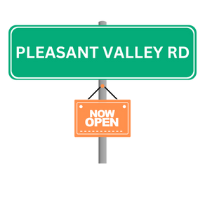 Pleasant Valley Road RE-OPENED!