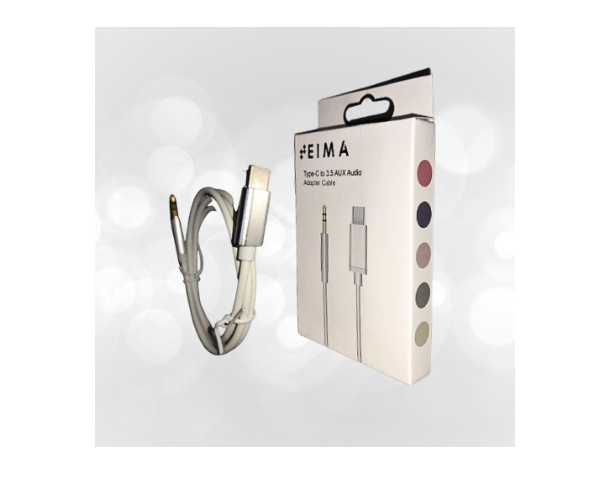 Aux kabl Type-C na 3.5mm ETC-AUX praktičan kabl za povezivanje uređaja sa Type-C portom sa slušalicama ili audio uređajima