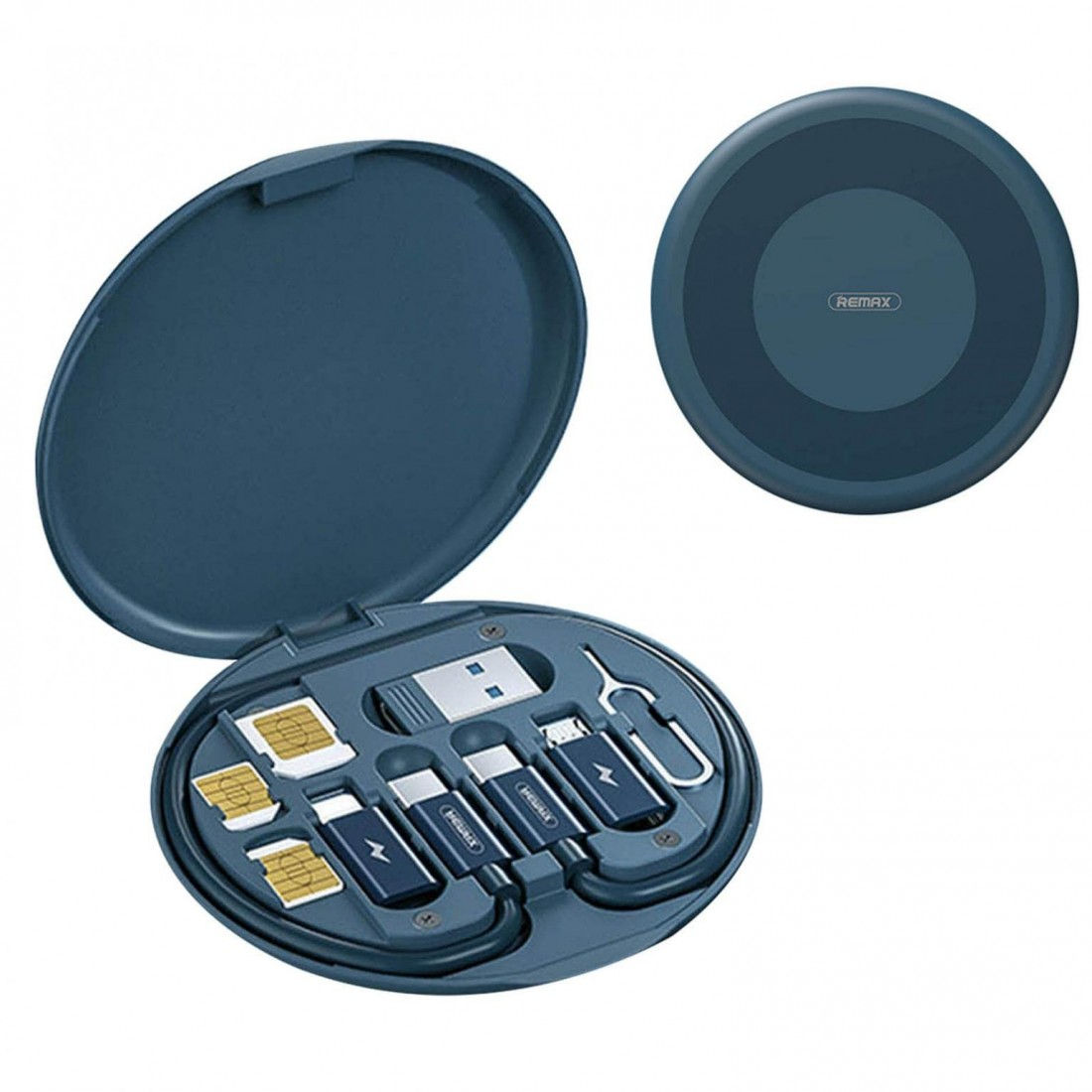 USB kabl set RC-190 60W crni visokoučinkoviti set kablova za brzo punjenje i prenos podataka