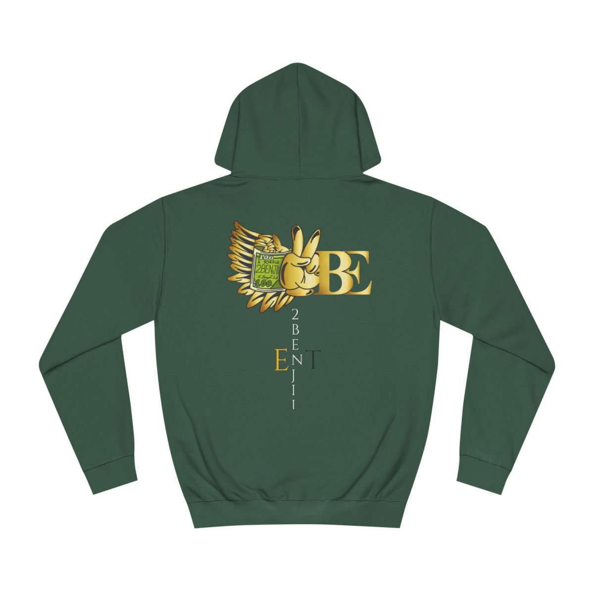 2BE Unisex College Hoodie