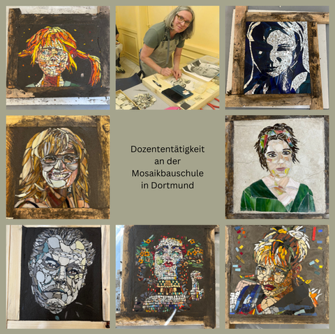 Mosaikporträt
Mosaik