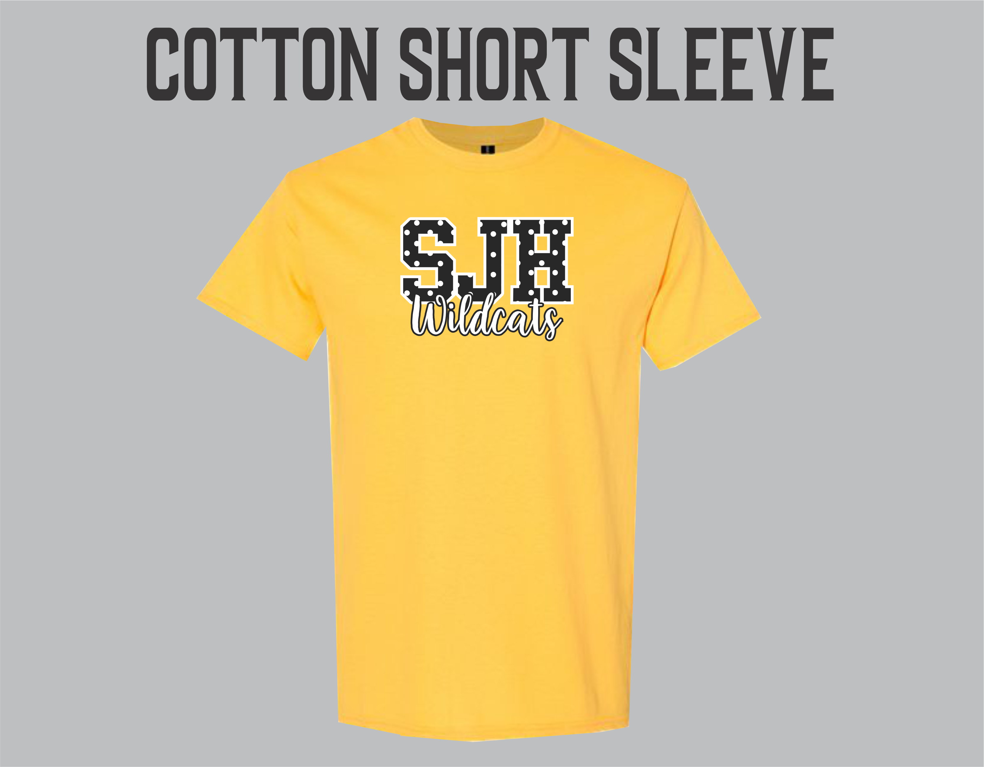 SJH Wildcats - Daisy Cotton Short Sleeve