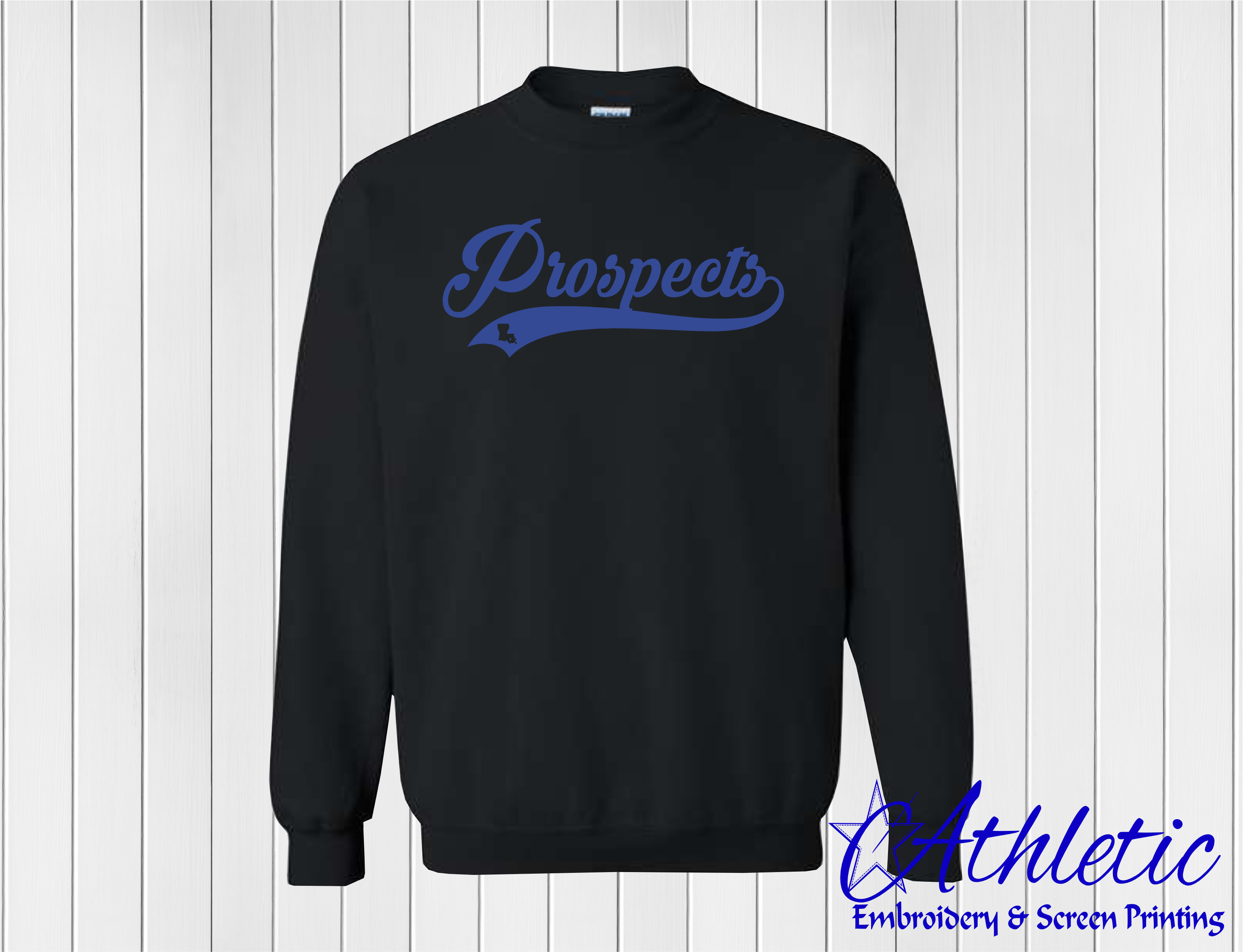 Prospects Black Crew Sweatshirt