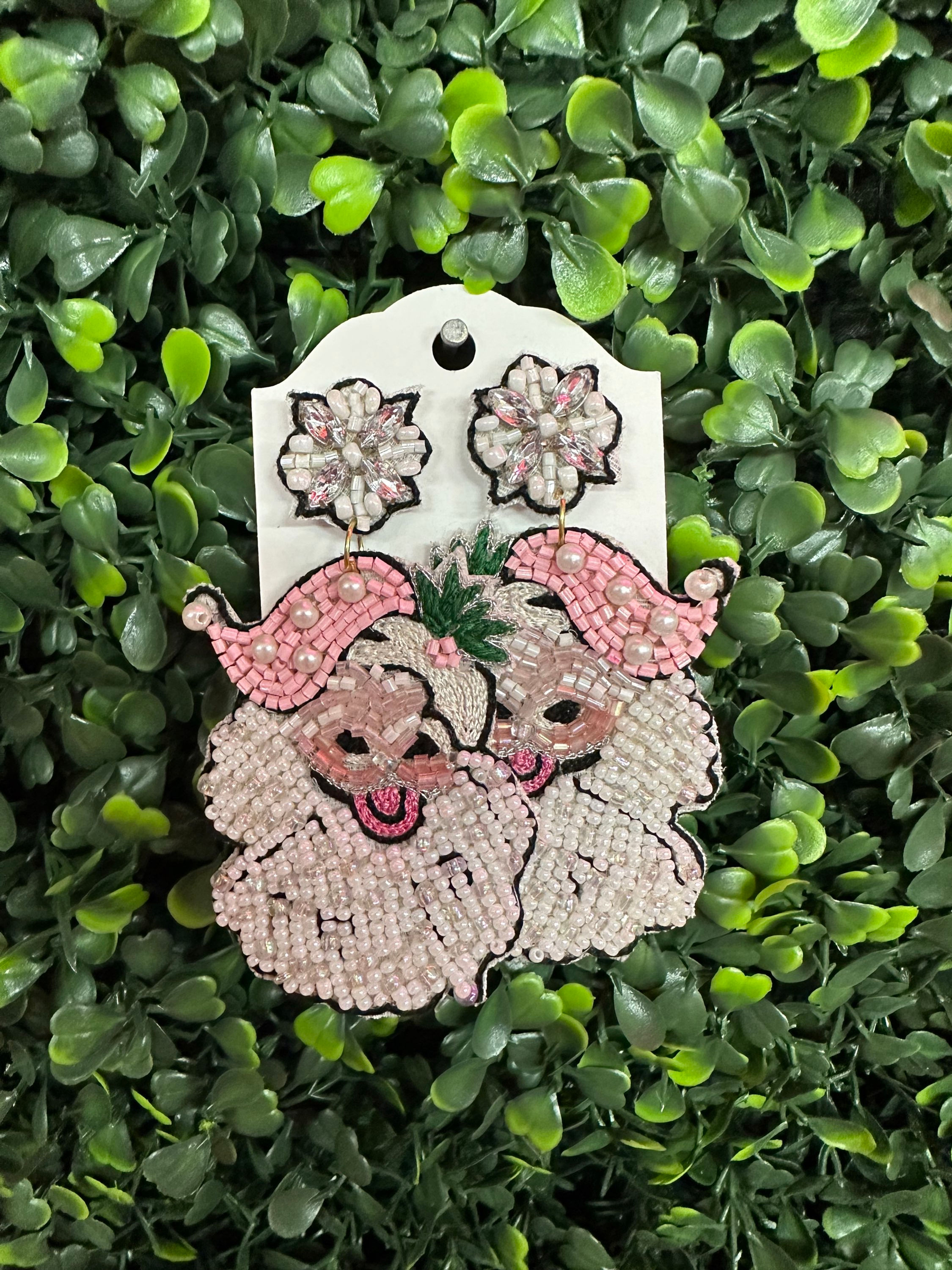 Santa Earrings