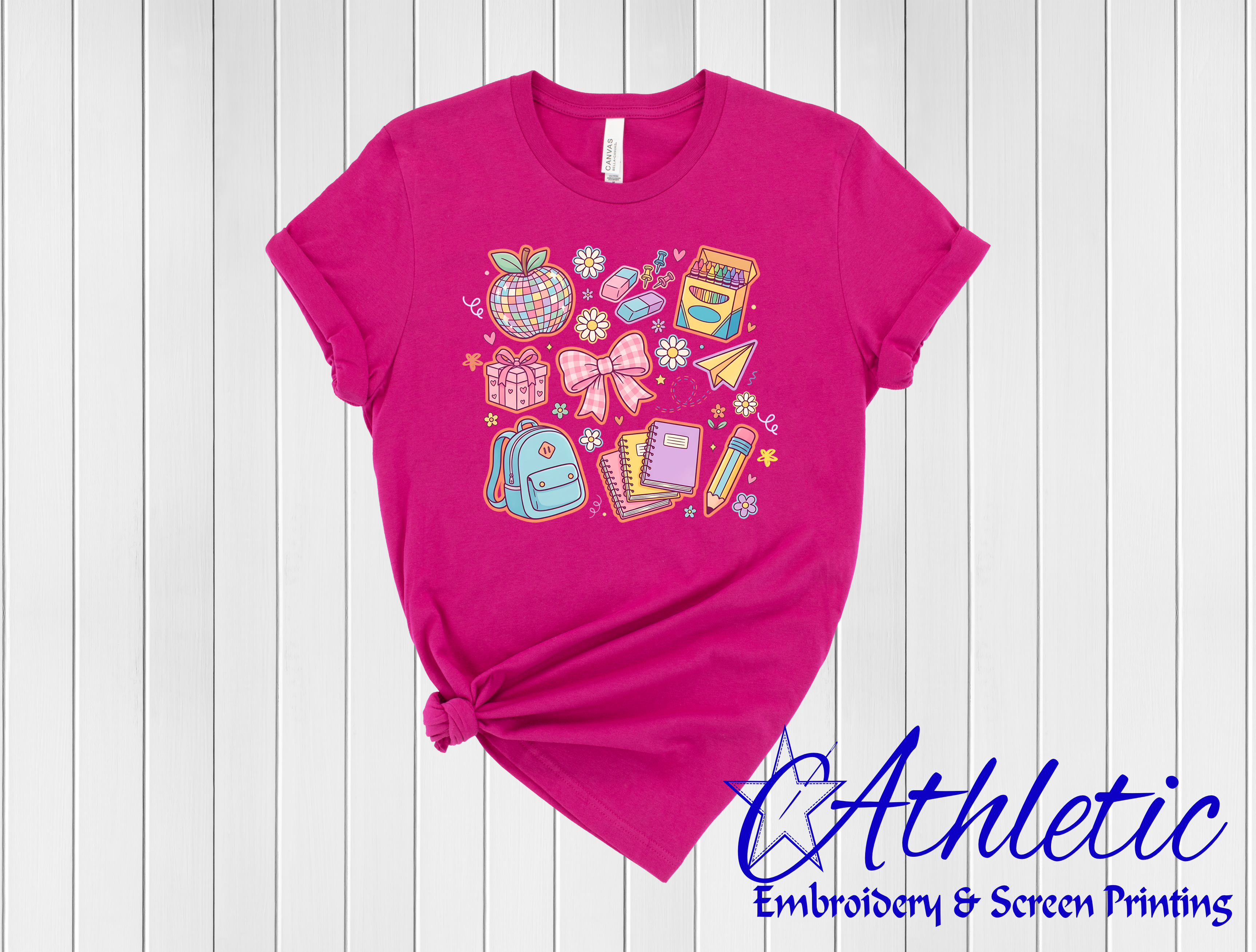 All the School Things - Bella Canvas Tee