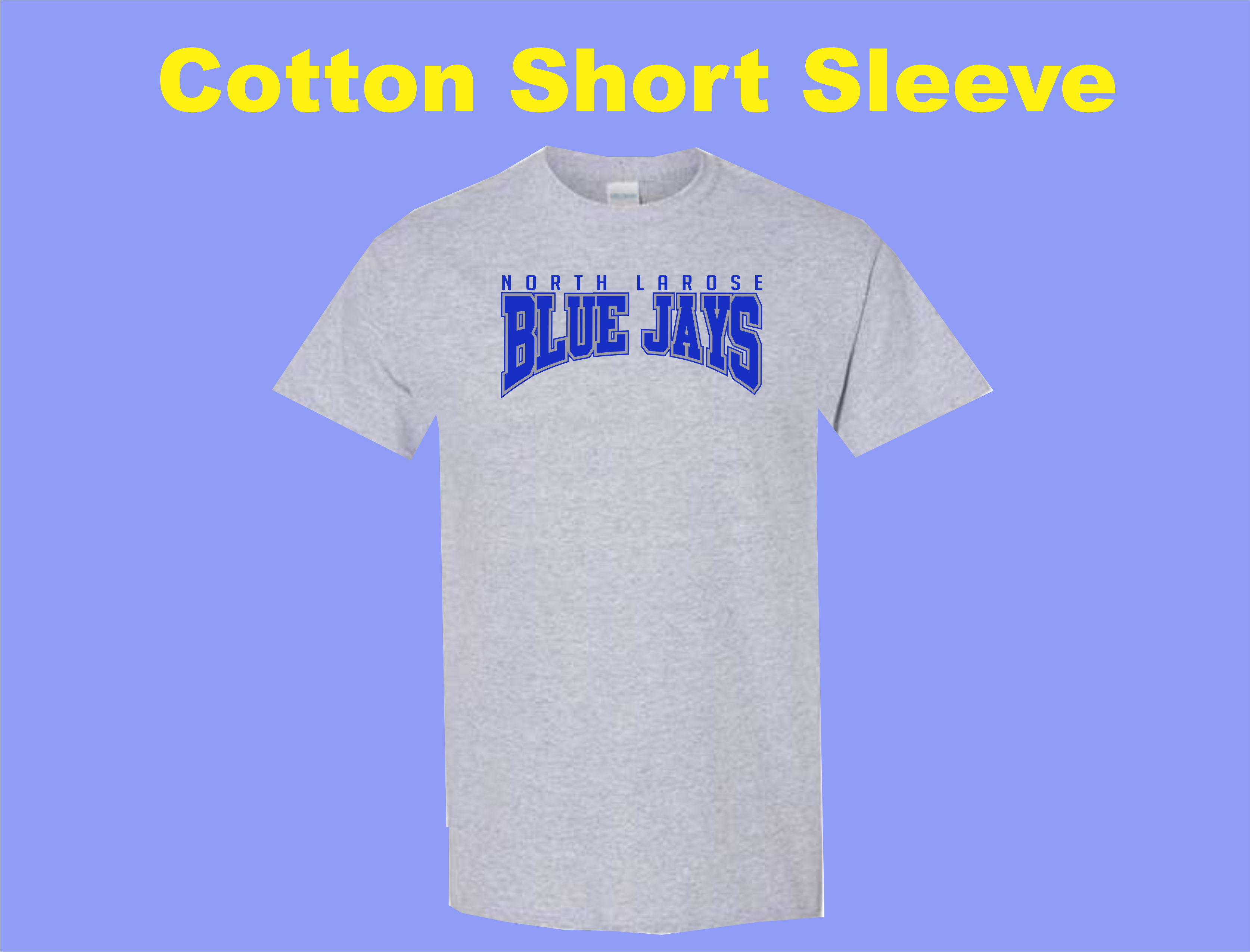 EXTRA NLES Blue Jays - Grey Cotton Short Sleeve