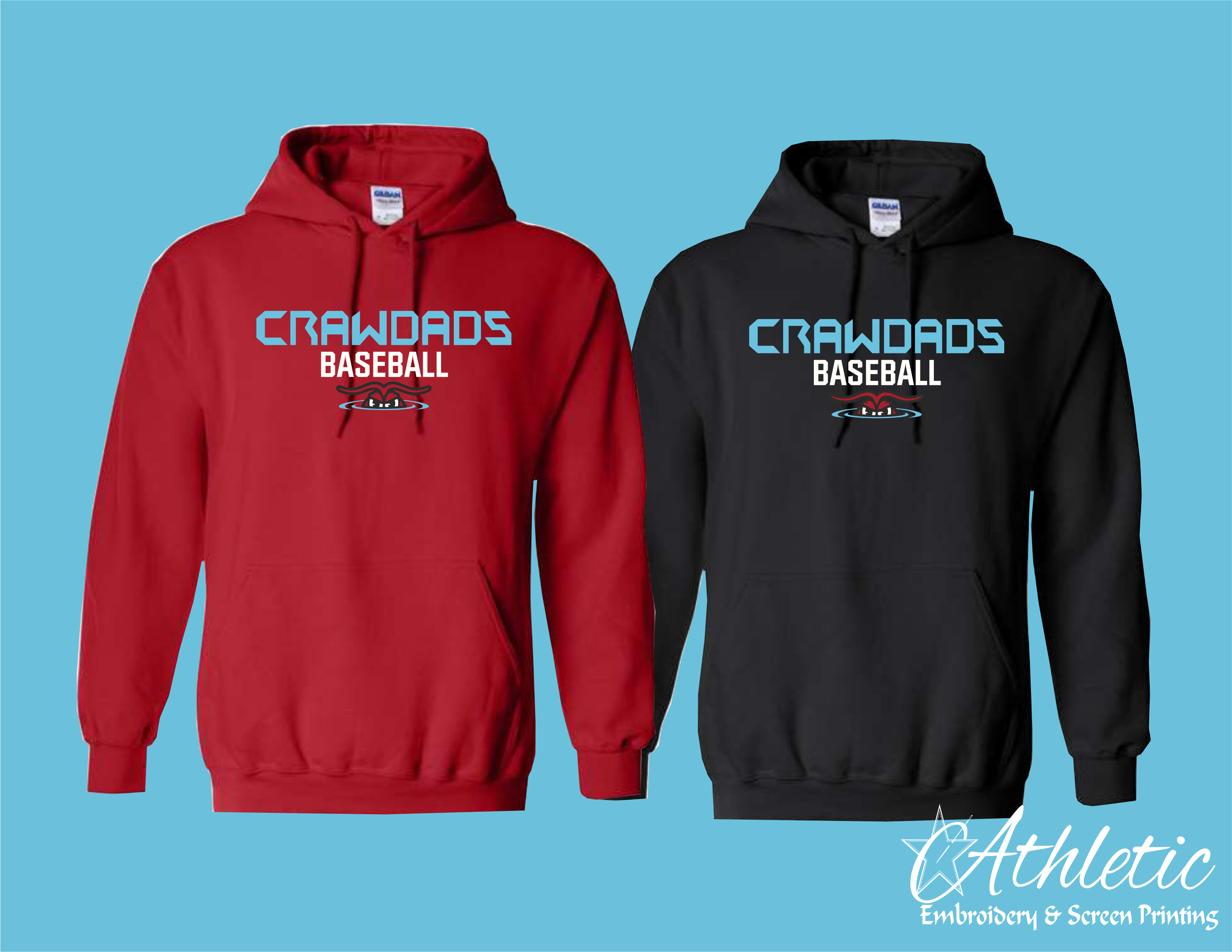 Crawdads Baseball - Hoodie