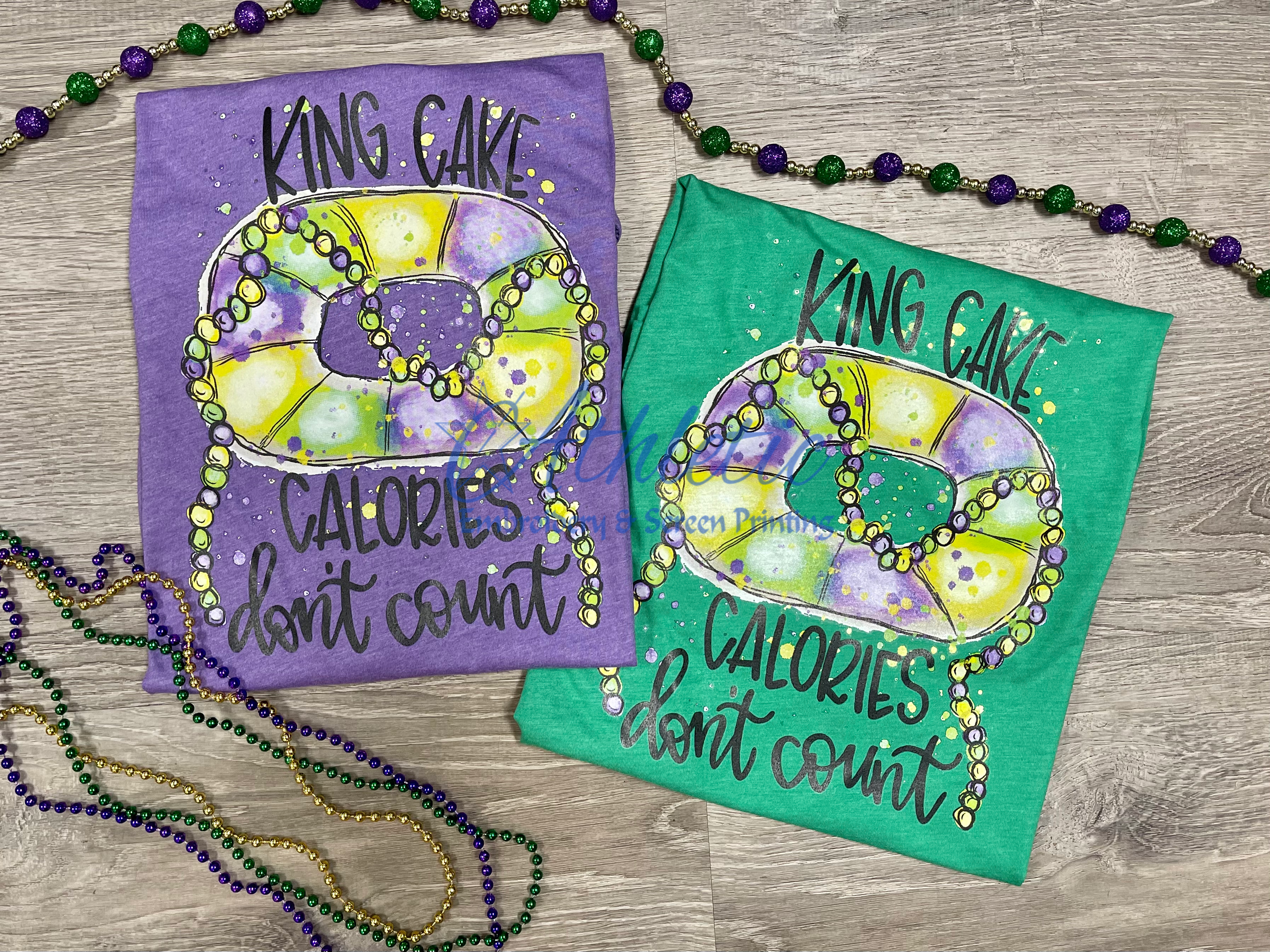 King Cake Shirt RTS