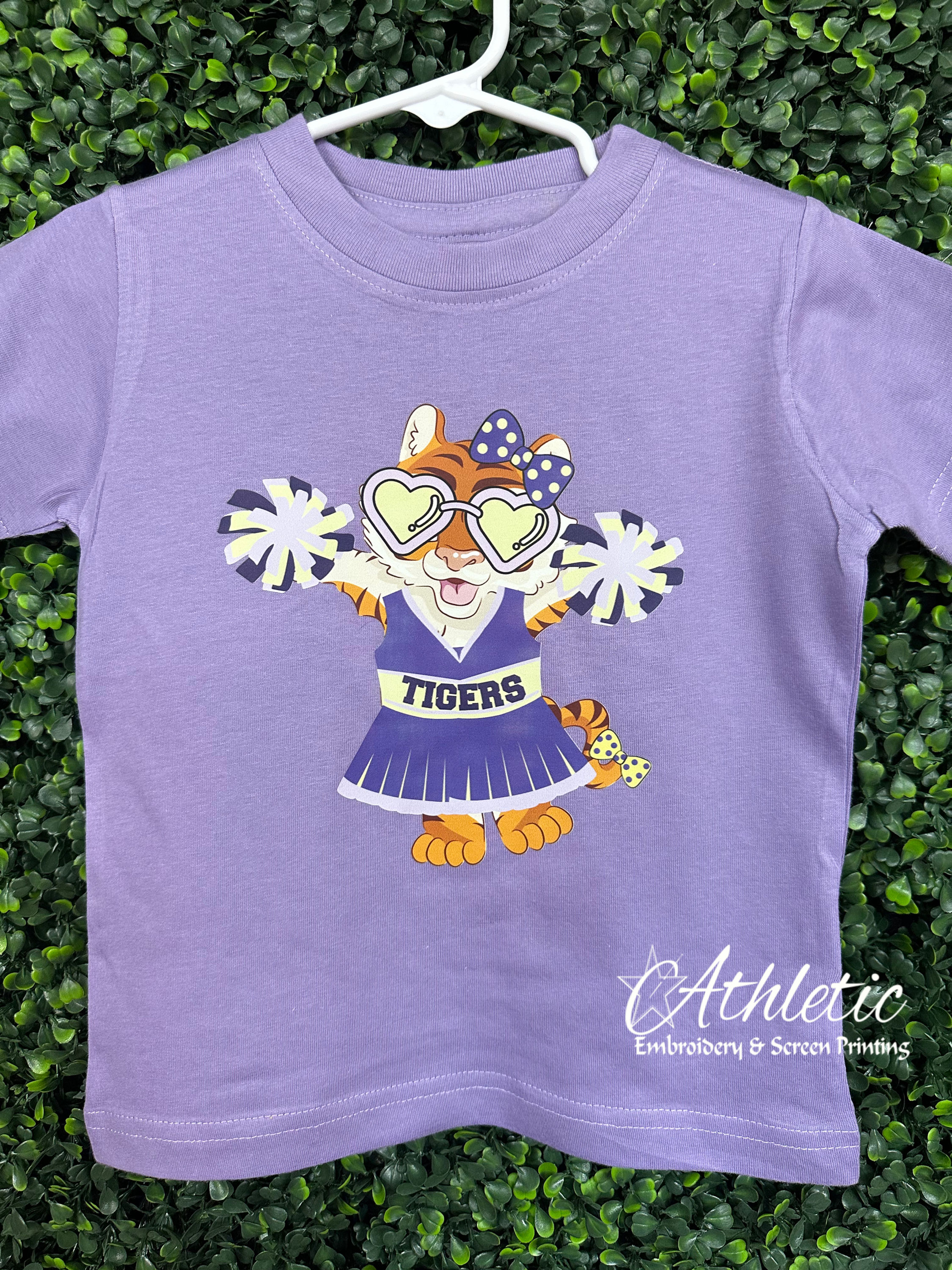 Little Tiger Cheerleader Tee
